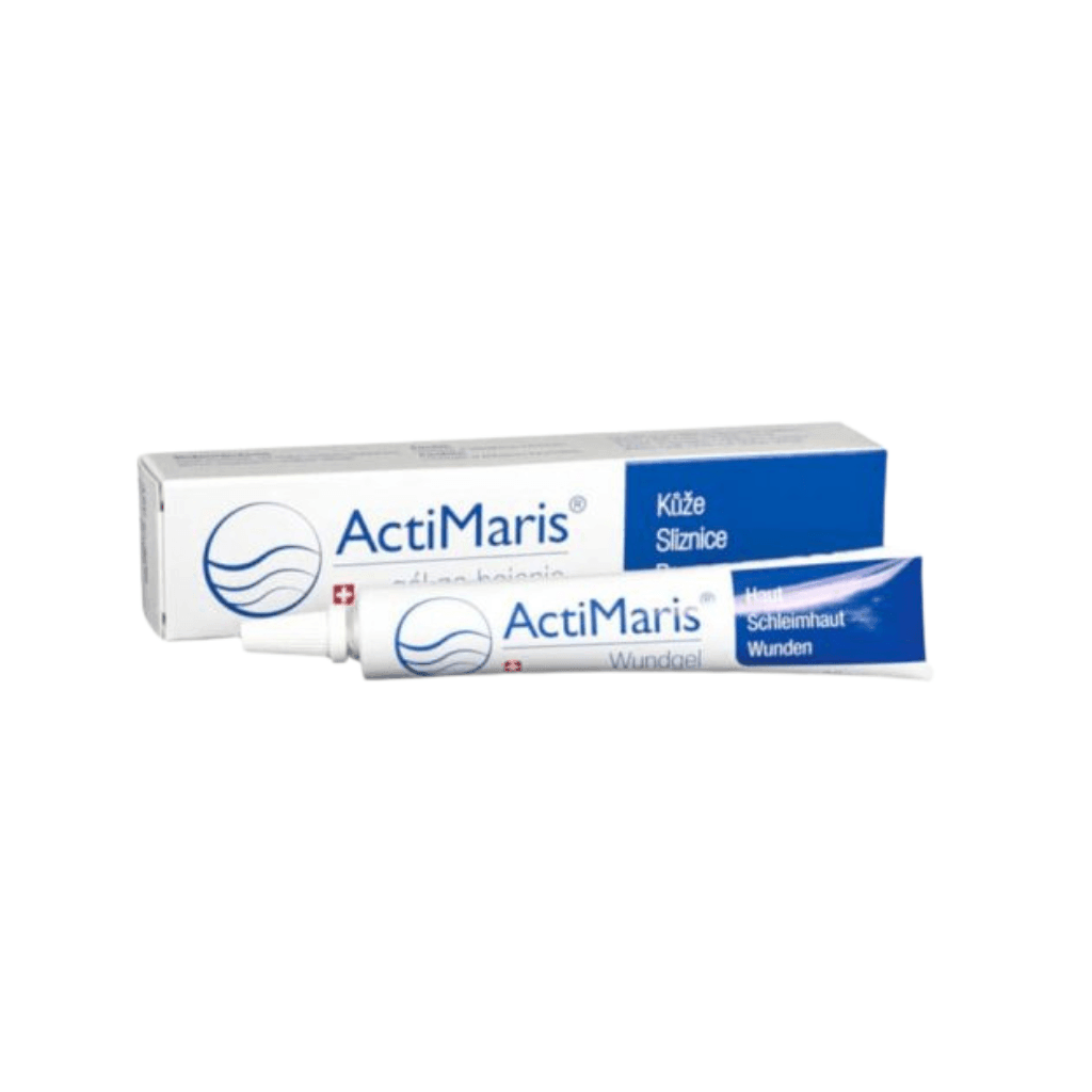 ActiMaris gel s aktivním kyslíkem pro jemnou péči o pokožku s mořskou solí, ideální na citlivá místa.
