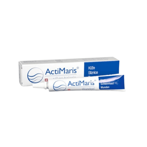 ActiMaris gel s aktivním kyslíkem pro jemnou péči o pokožku s mořskou solí, ideální na citlivá místa.
